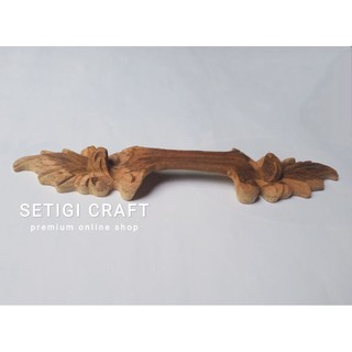 Detail Handle Pintu Kayu Ukir Nomer 11