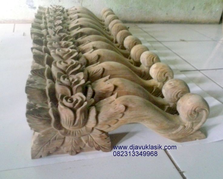 Detail Handle Pintu Kayu Ukir Nomer 19