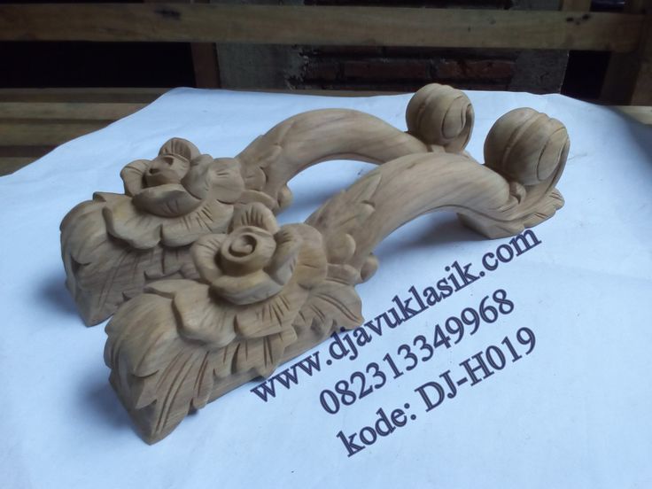 Detail Handle Pintu Kayu Ukir Nomer 47