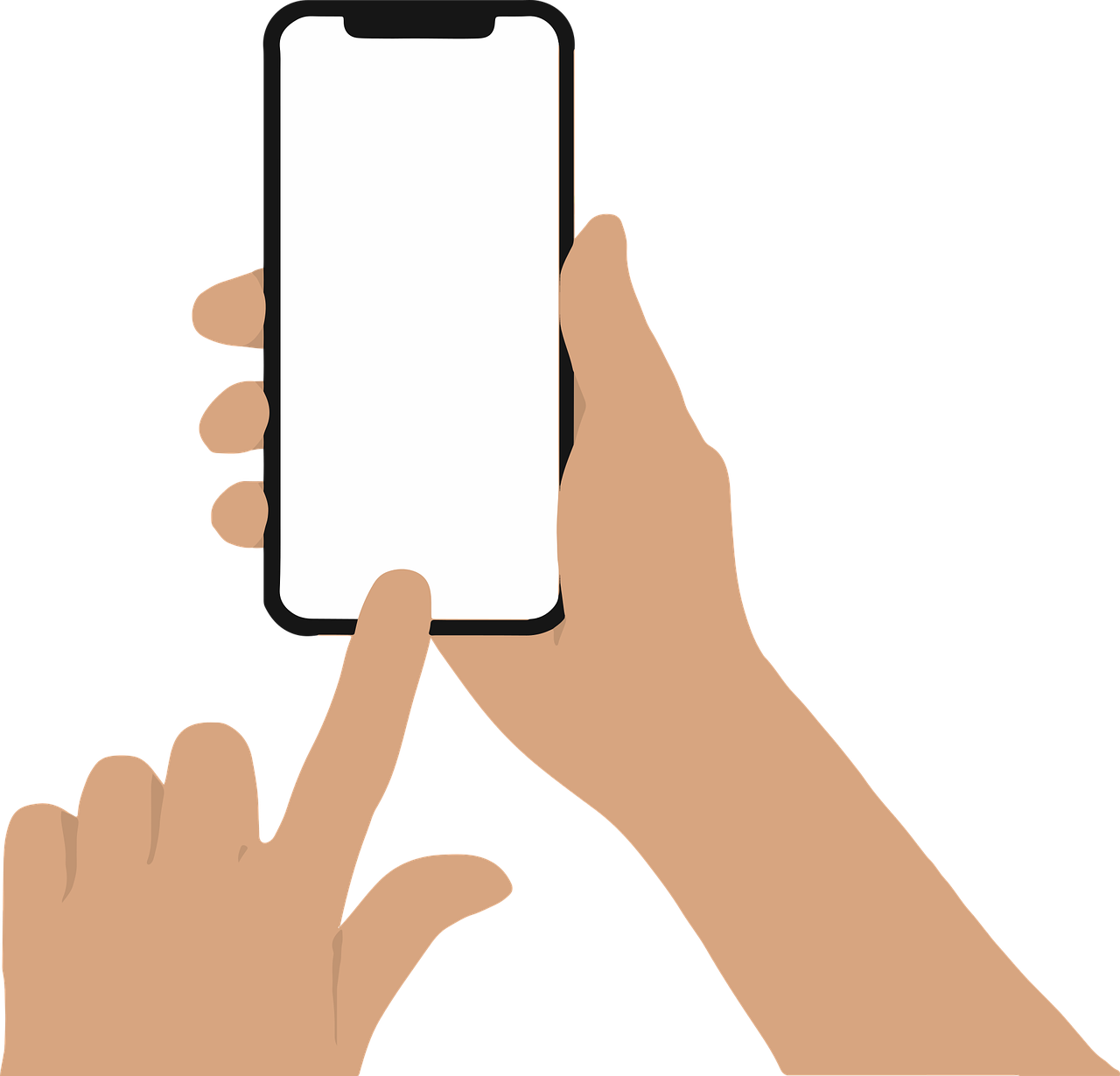 Detail Handphone Png Vector Nomer 10