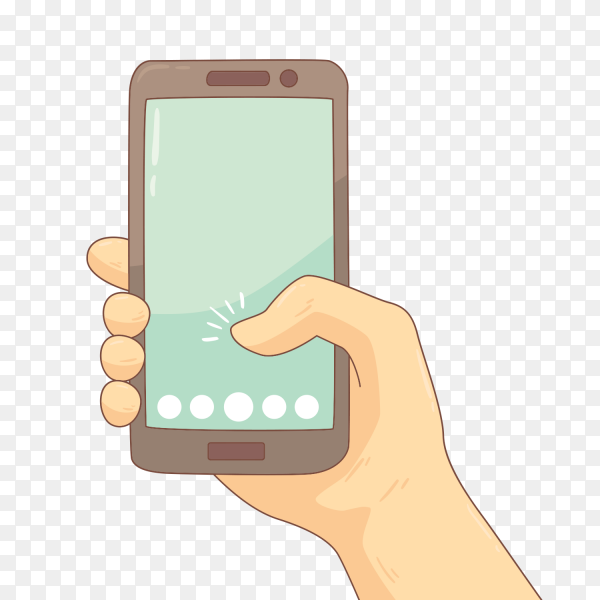 Detail Handphone Png Vector Nomer 18