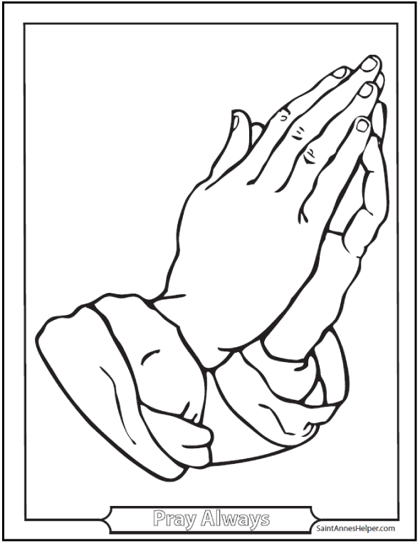 Detail Hands Pray Nomer 55