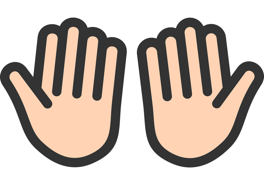 Detail Hands Transparent Nomer 39