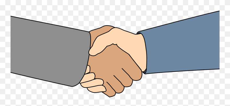 Detail Handshake Clipart Transparent Nomer 22