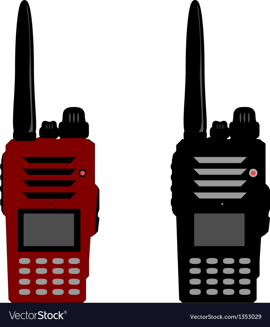 Detail Handy Talky Vector Nomer 4