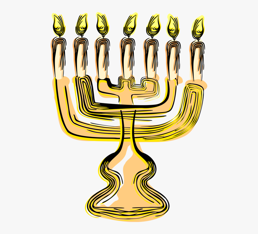 Detail Hanukkah Candles Clipart Nomer 28