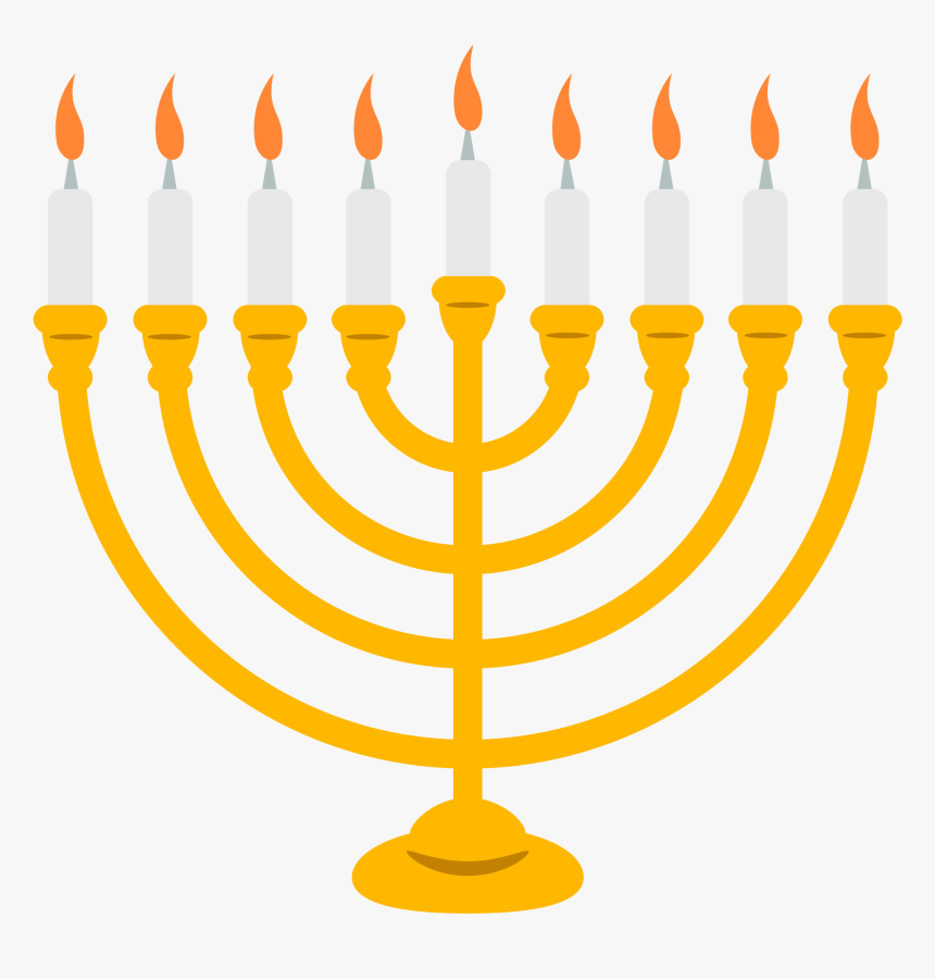 Detail Hanukkah Candles Clipart Nomer 5