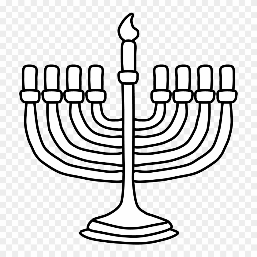 Detail Hanukkah Candles Clipart Nomer 49