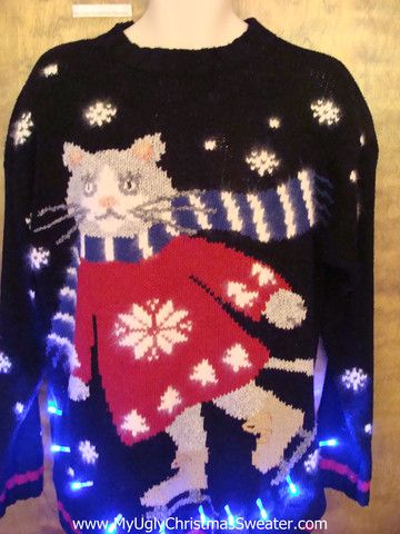 Detail Hanukkah Sweater For Cats Nomer 32