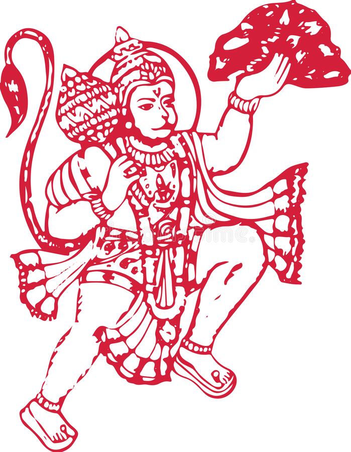 Detail Hanuman Clip Art Nomer 27