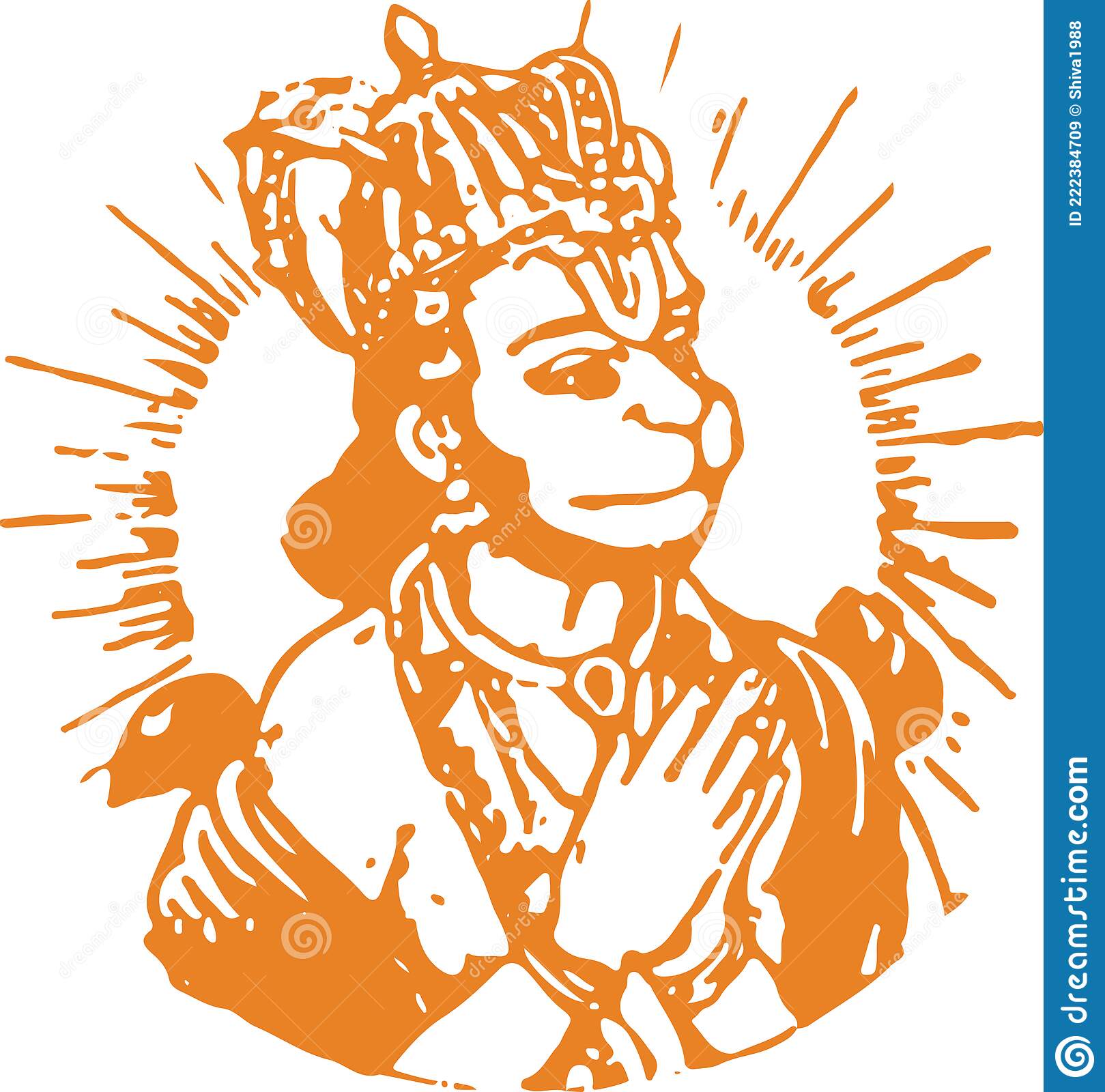 Detail Hanuman Clipart Nomer 36