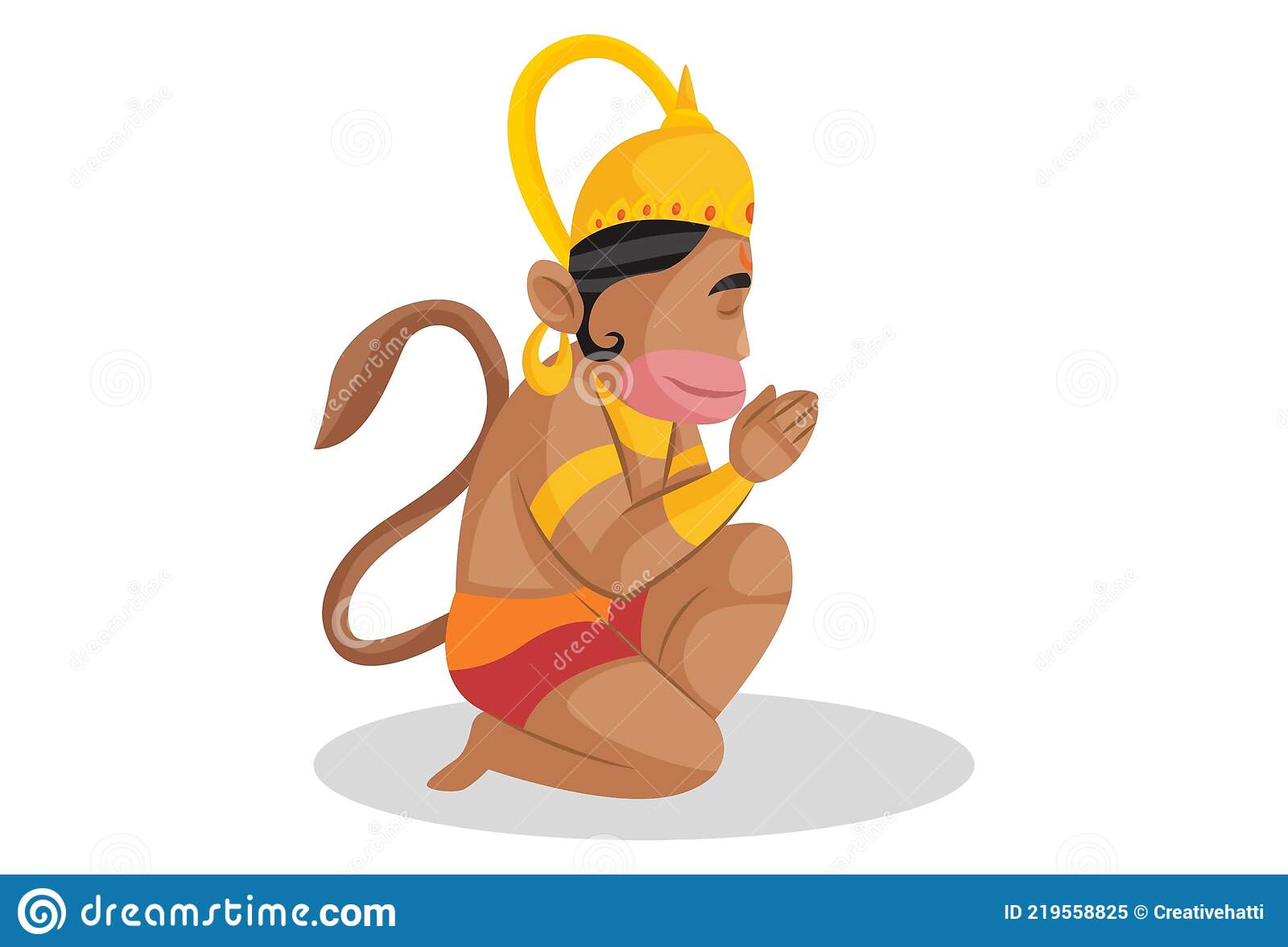 Detail Hanuman Clipart Nomer 39