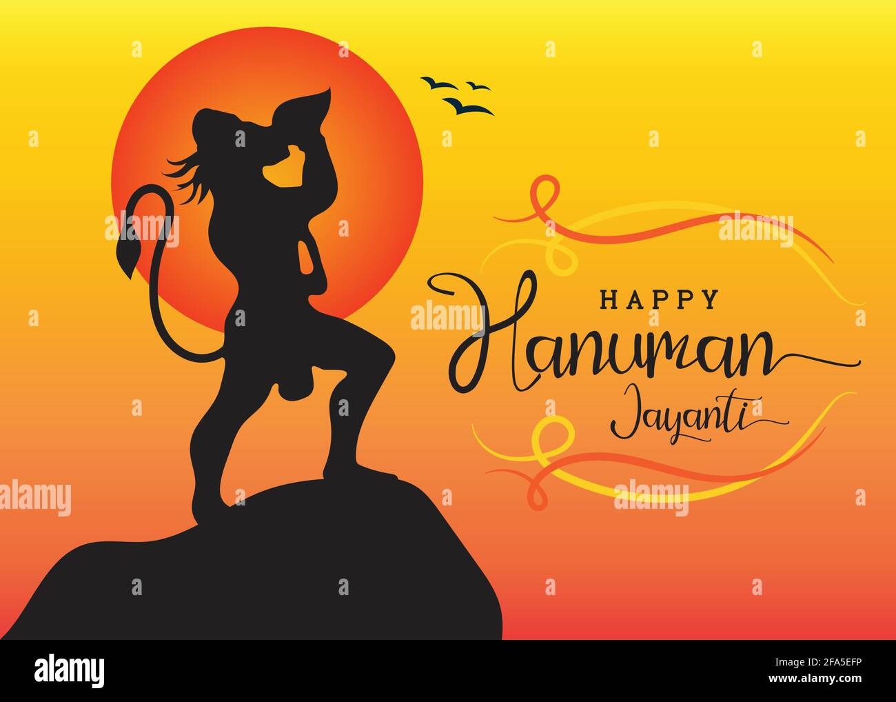 Detail Hanuman Silhouette Nomer 7