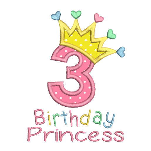 Detail Happy 3rd Birthday Princess Quotes Nomer 2