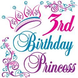 Detail Happy 3rd Birthday Princess Quotes Nomer 24