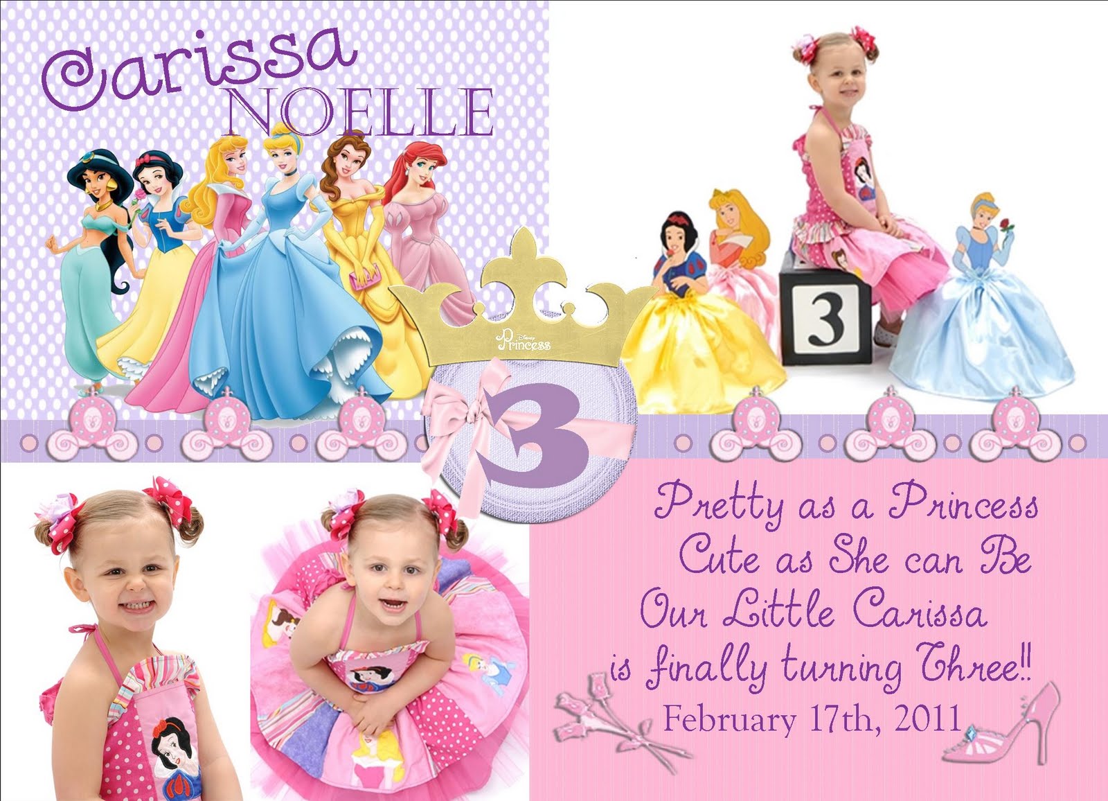 Detail Happy 3rd Birthday Princess Quotes Nomer 44