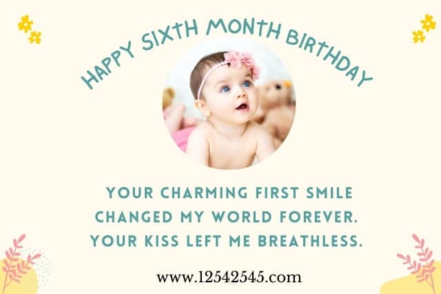 Detail Happy 6 Months Baby Boy Quotes Nomer 4