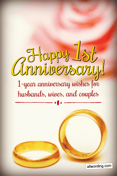 Detail Happy Anniversary 1st Year Quotes Nomer 2