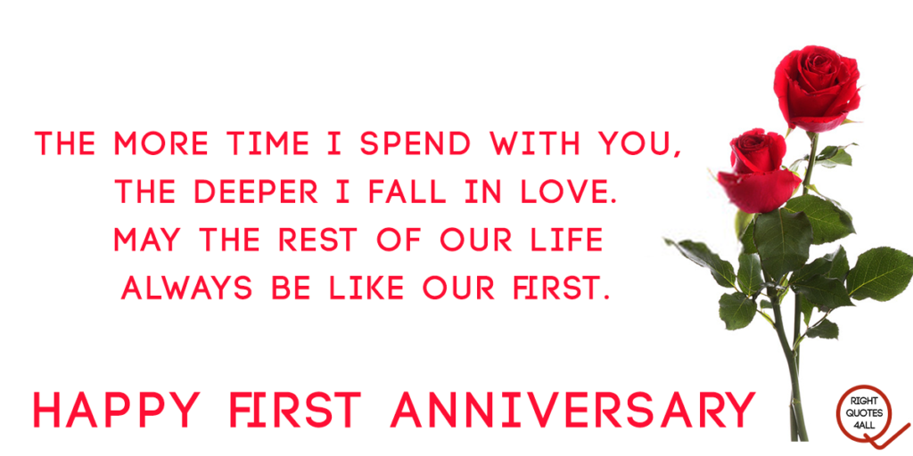 Detail Happy Anniversary 1st Year Quotes Nomer 20