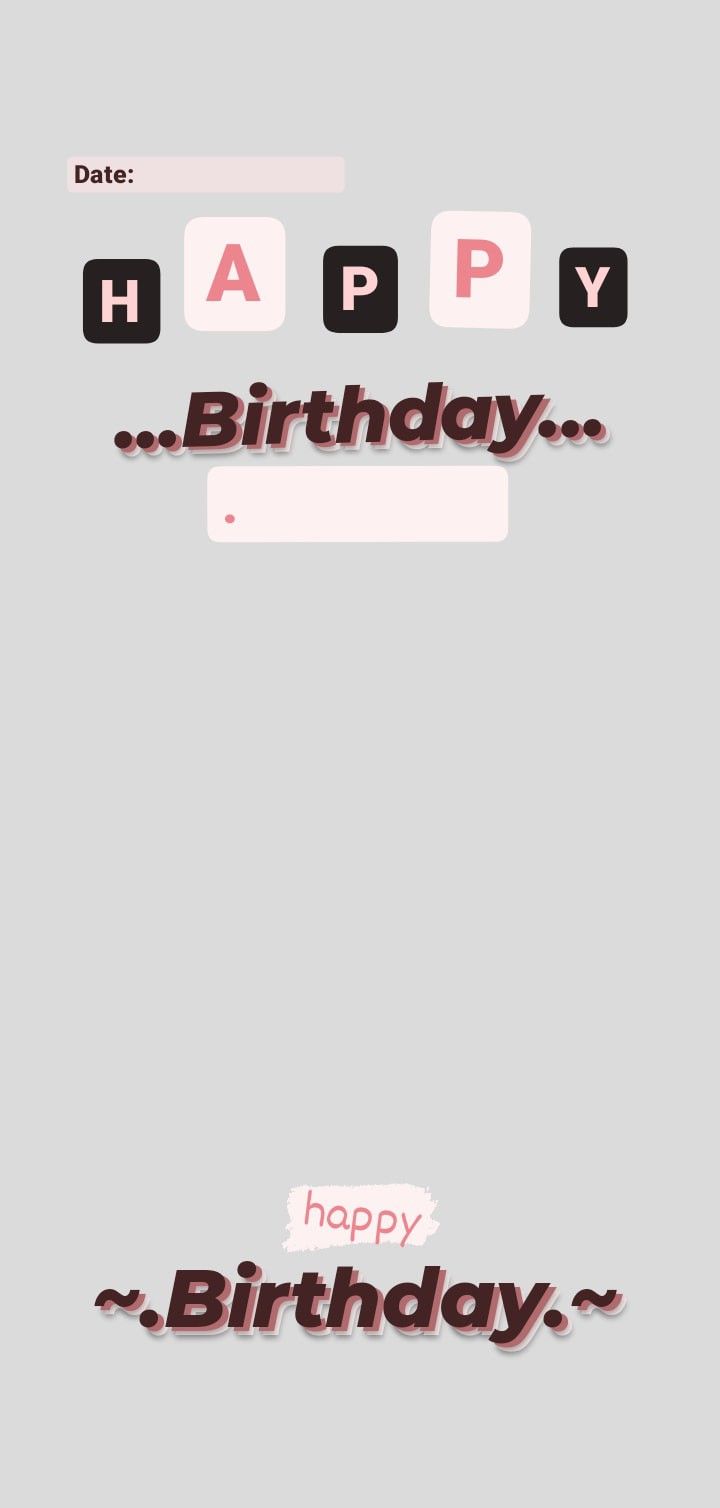 Detail Happy Birthday Background Aesthetic Nomer 19