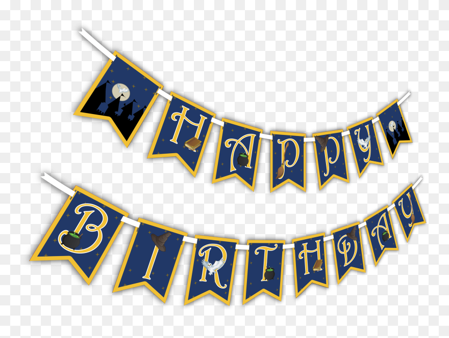 Detail Happy Birthday Banner Clipart Free Nomer 20