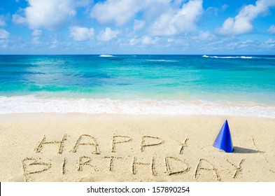 Detail Happy Birthday Beach Clipart Nomer 10