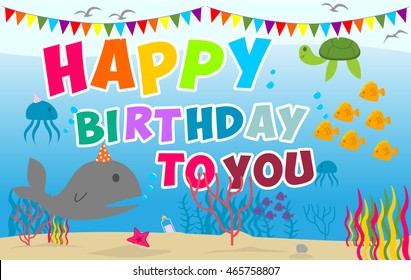 Detail Happy Birthday Beach Clipart Nomer 24