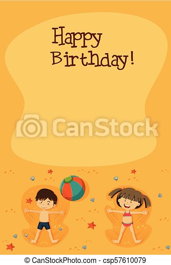 Detail Happy Birthday Beach Clipart Nomer 36