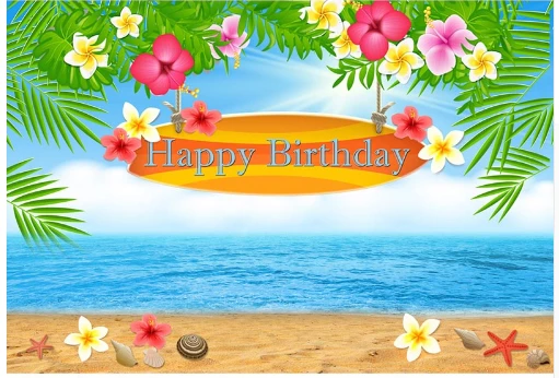 Detail Happy Birthday Beach Clipart Nomer 37