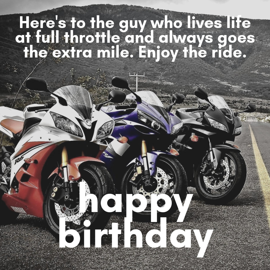 Detail Happy Birthday Biker Images Nomer 23