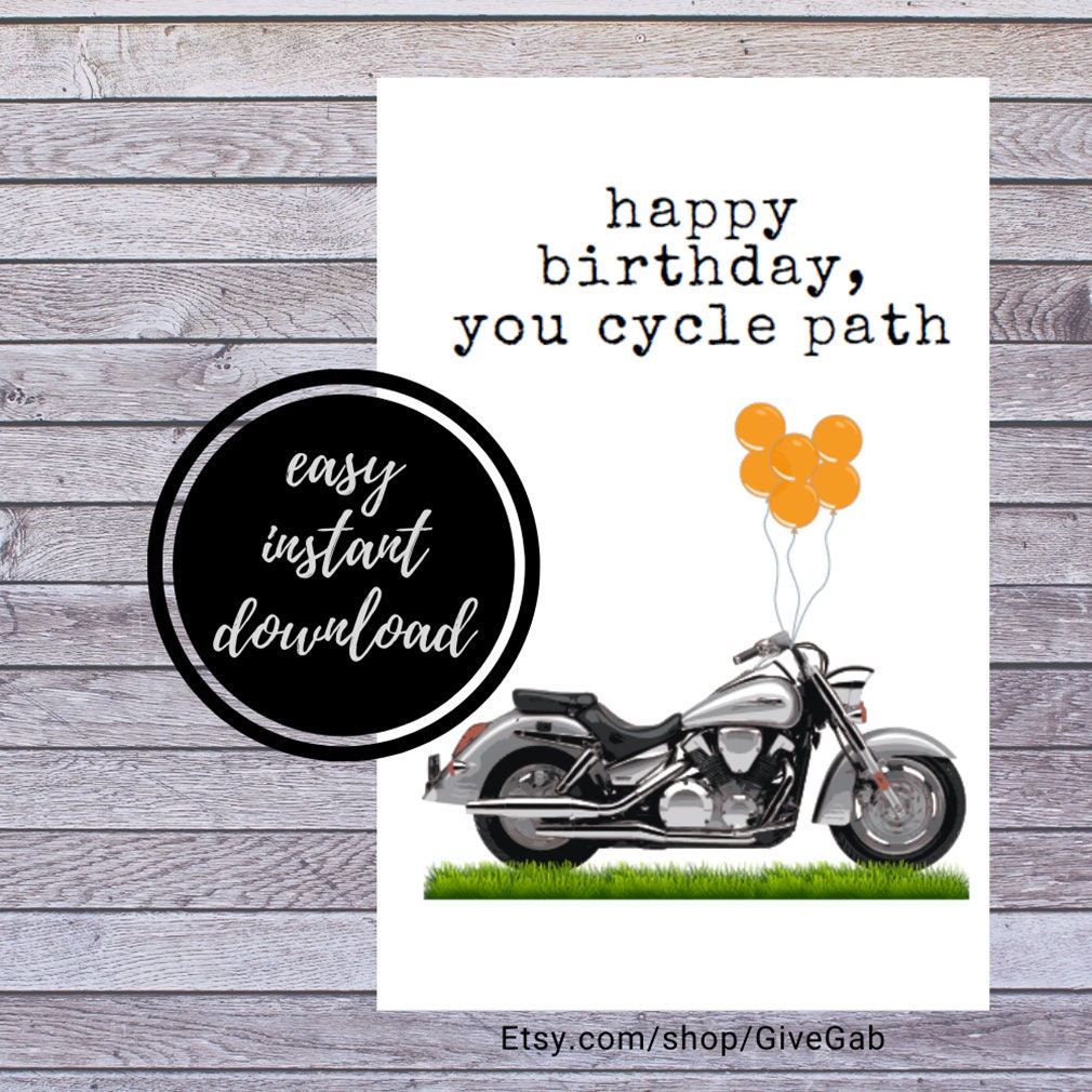 Detail Happy Birthday Biker Images Nomer 30