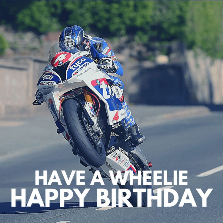 Happy Birthday Biker Meme - KibrisPDR