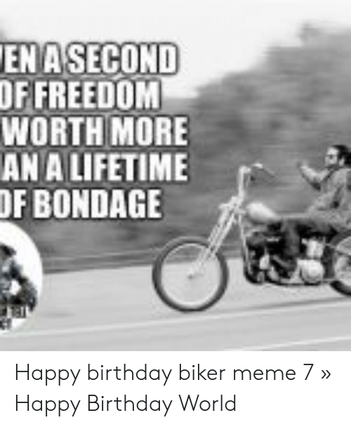 Detail Happy Birthday Biker Meme Nomer 19
