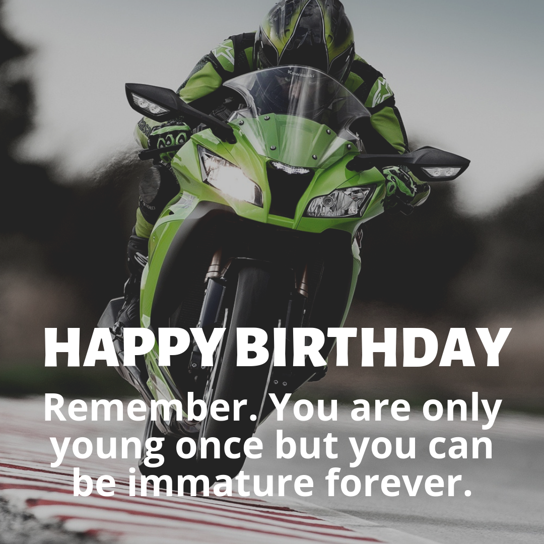 Detail Happy Birthday Biker Meme Nomer 10