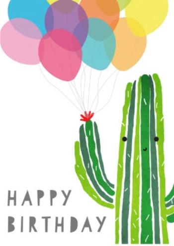 Detail Happy Birthday Cactus Image Nomer 6