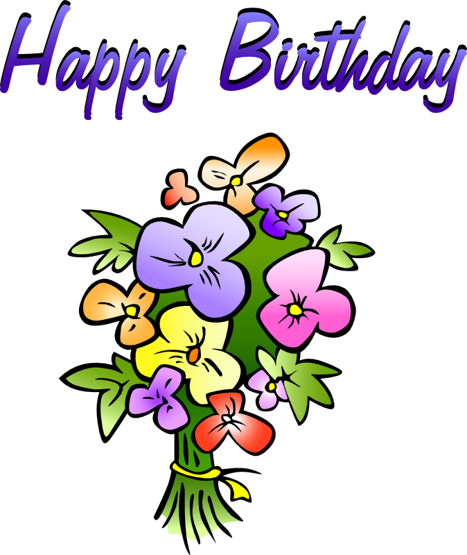 Detail Happy Birthday Clip Art Nomer 33