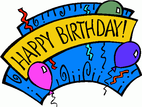 Detail Happy Birthday Clip Art Free Nomer 16
