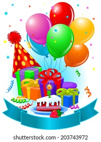 Detail Happy Birthday Clip Art Free Nomer 39