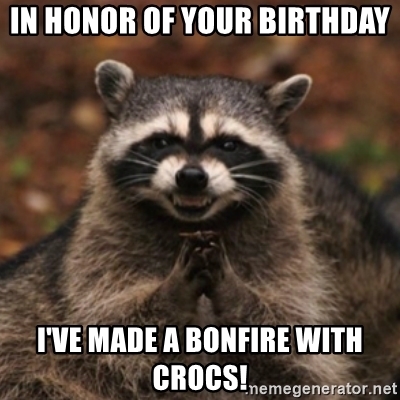 Detail Happy Birthday Crocs Meme Nomer 24
