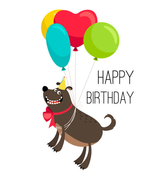 Happy Birthday Dog Clipart - KibrisPDR