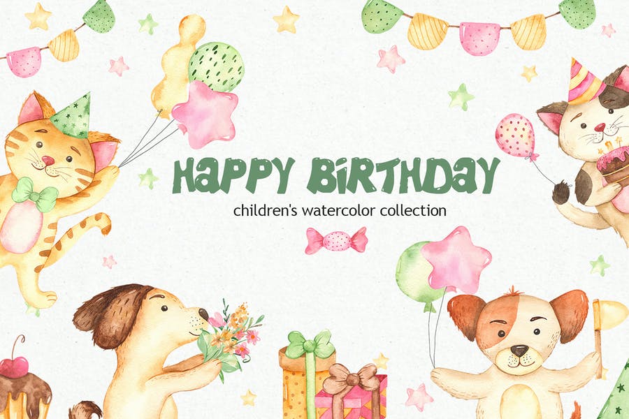 Detail Happy Birthday Dog Clipart Nomer 25