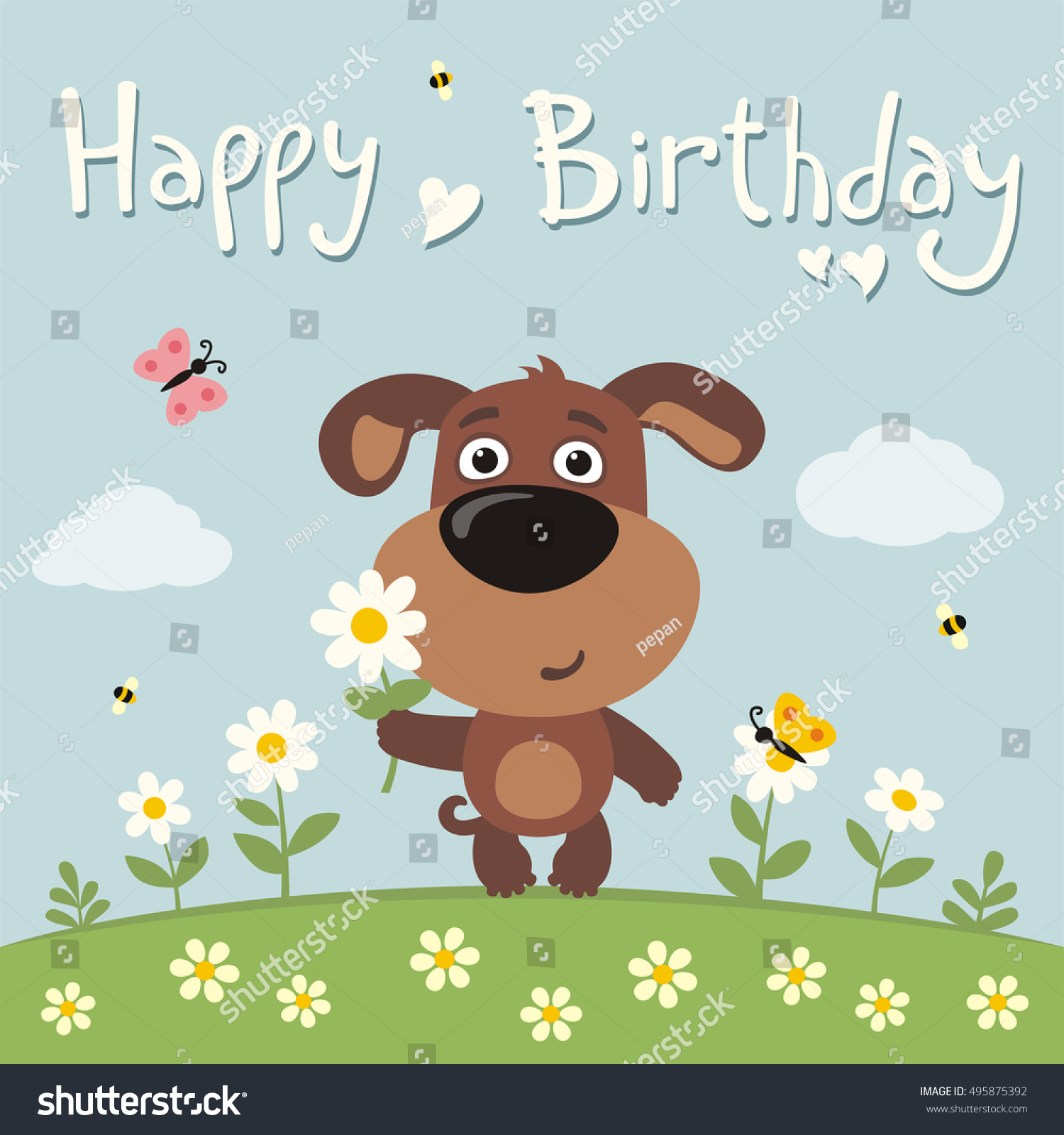 Detail Happy Birthday Dog Clipart Nomer 46