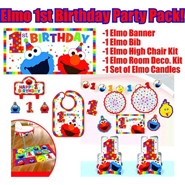 Detail Happy Birthday Elmo Banner Nomer 56