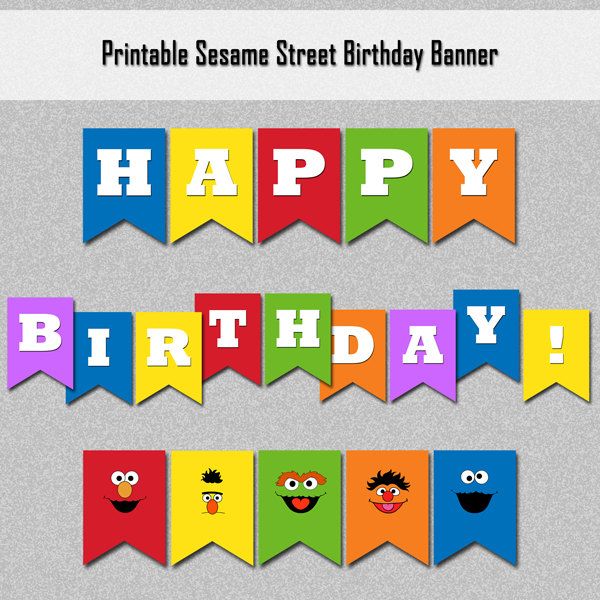 Detail Happy Birthday Elmo Banner Nomer 10