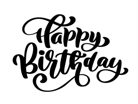 Detail Happy Birthday Font Art Nomer 4