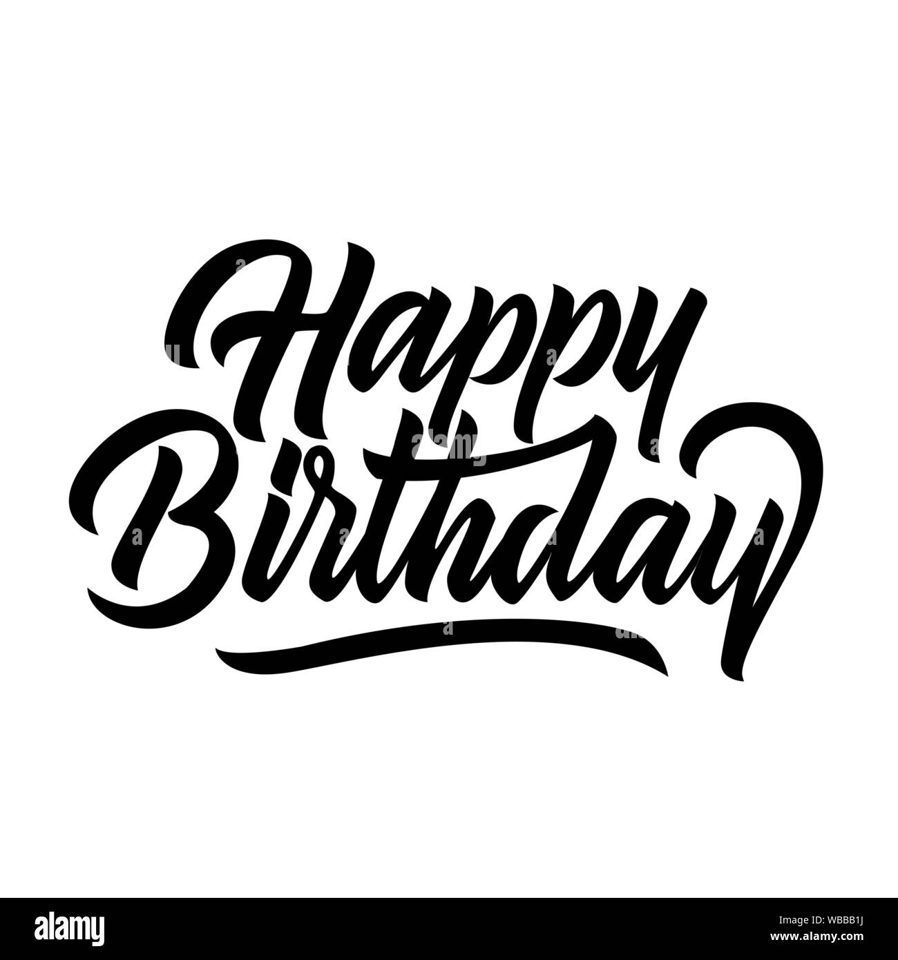 Detail Happy Birthday Font Art Nomer 42