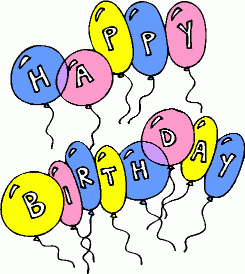 Detail Happy Birthday Free Clip Art Nomer 42