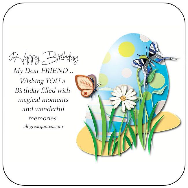 Detail Happy Birthday Friend Images Free Nomer 22