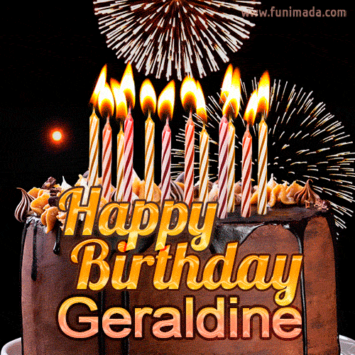 Detail Happy Birthday Geraldine Images Nomer 6