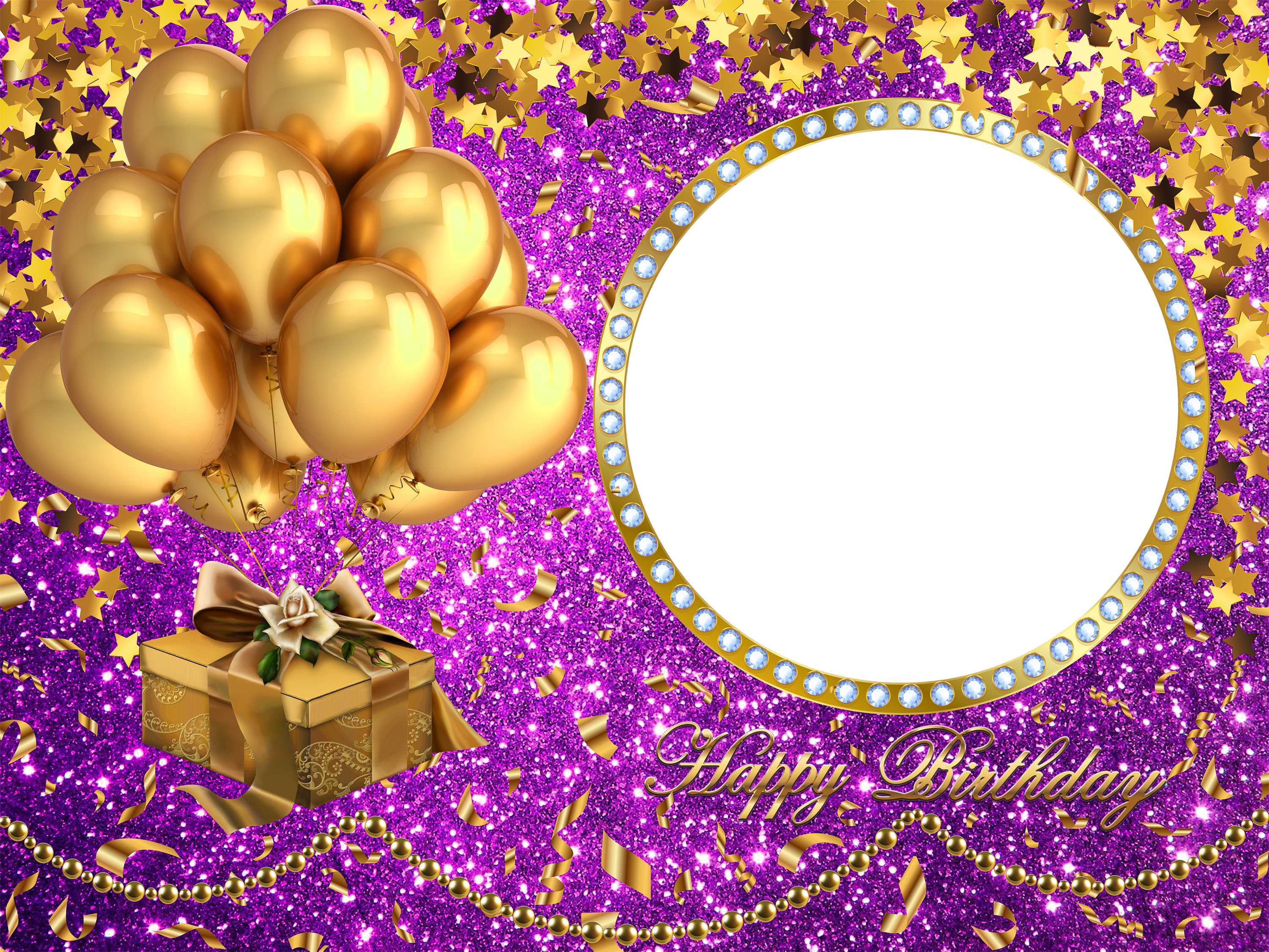 Detail Happy Birthday Gold Png Nomer 27